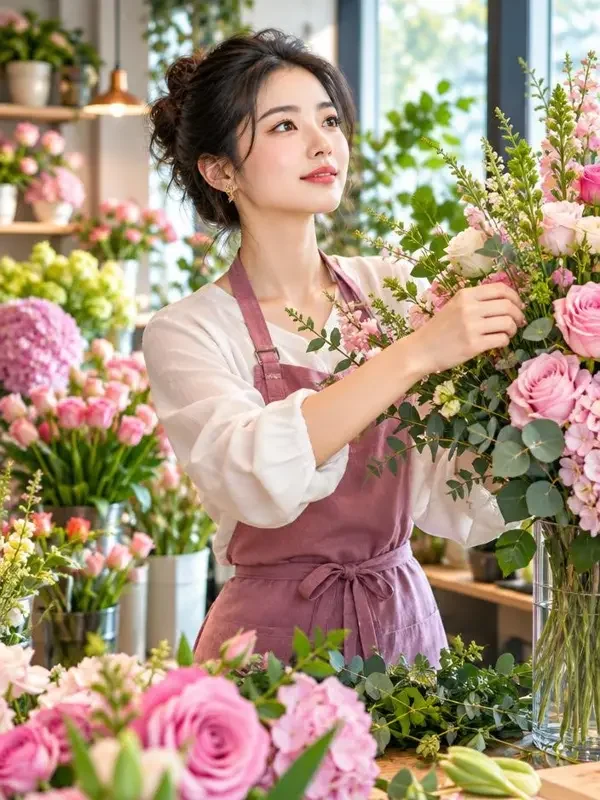 花店的来信封面